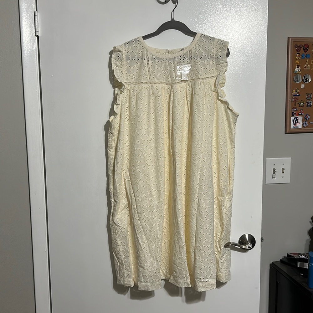 Madewell Cream dress
